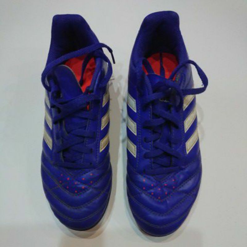 adidas 深藍 足球鞋