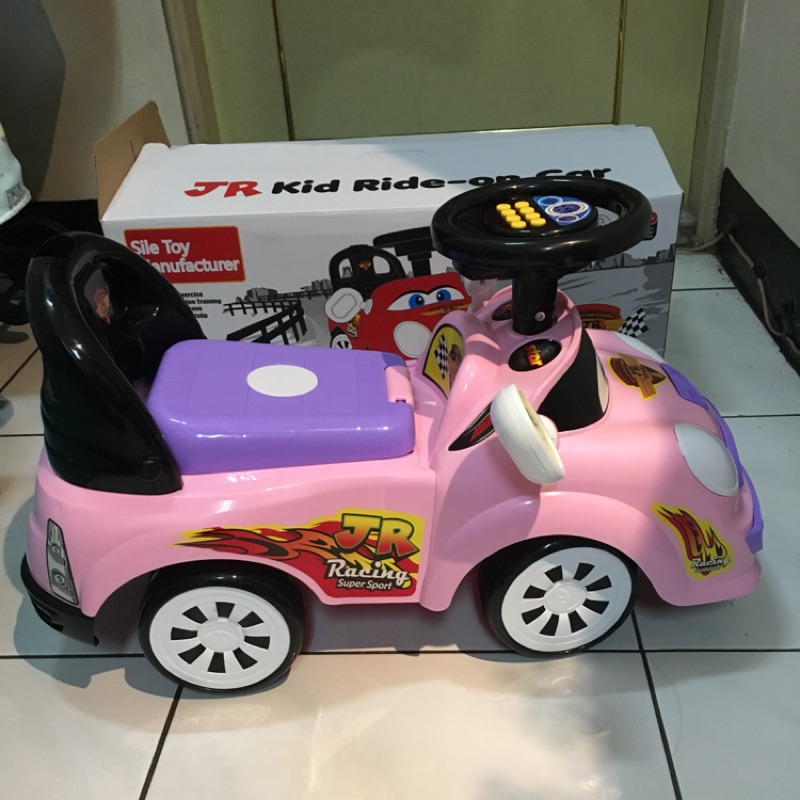 滑步車 溜溜車 跑車 粉紅色 塞車 兒童騎乘玩具 兒童小車