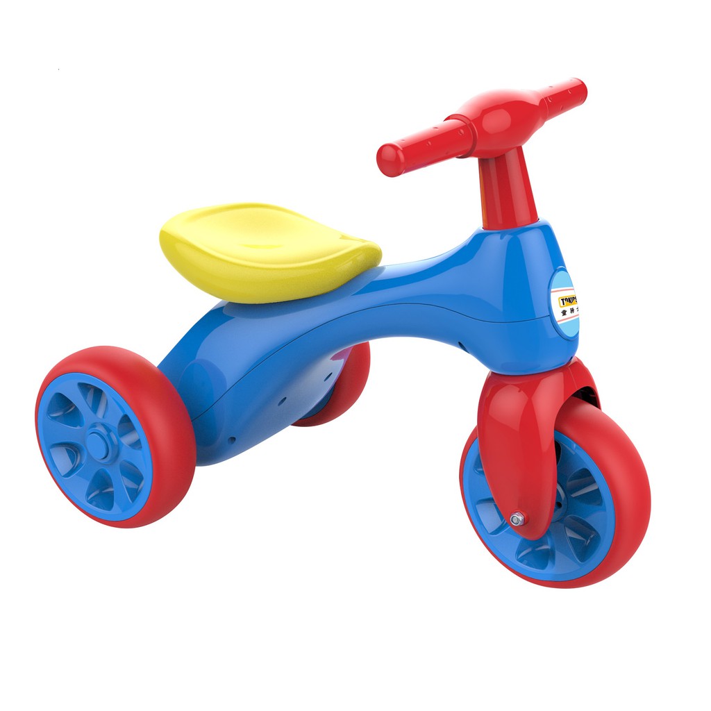 童騎士-三輪學步車(紅藍配色)