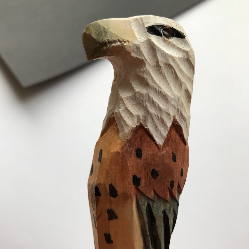 木雕筆～帥氣老鷹🦅 eagle