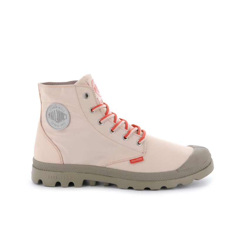 [全新］美國購回 Palladium法國軍靴品牌帕拉丁 waterproof 粉色防水靴 23cm