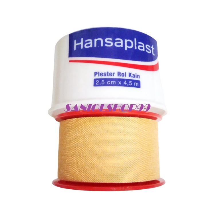 Hansaplast Tape Roll Fabric 2.5 厘米 X 4.5 M