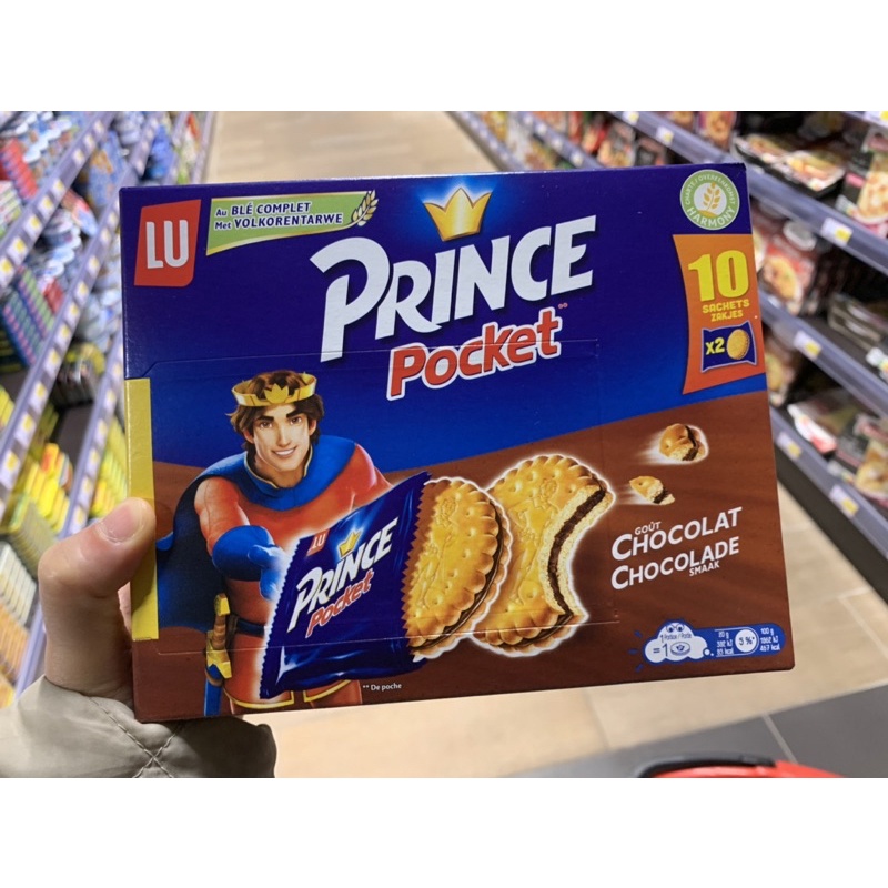 預購🔸法國購入🇫🇷LU 經典小王子Prince夾心餅乾盒裝-巧克力口味