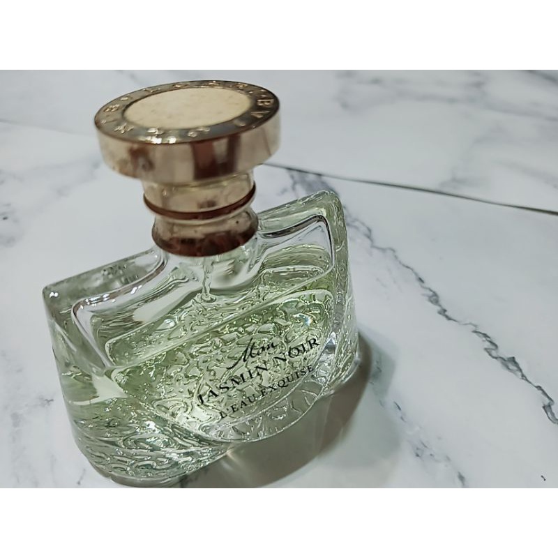 【8成滿】義大利 正品BVLGARI Noir寶格麗水漾夜茉莉女士淡香水優雅茉莉50ML 玻璃瓶