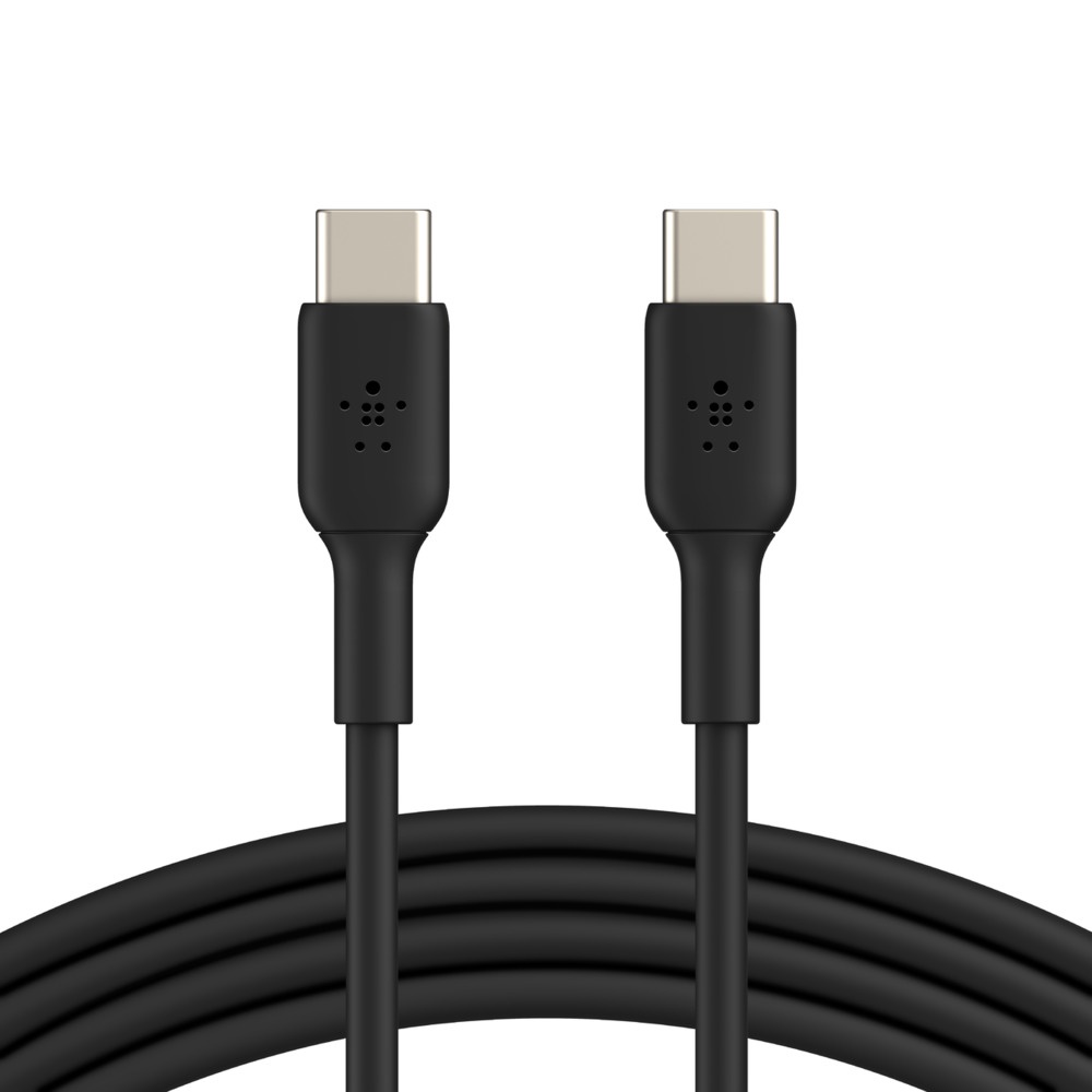 Belkin貝爾金USB-C轉USB-C(1m/2m) PVC傳輸線暨充電線 type-C充電線CAB003bt