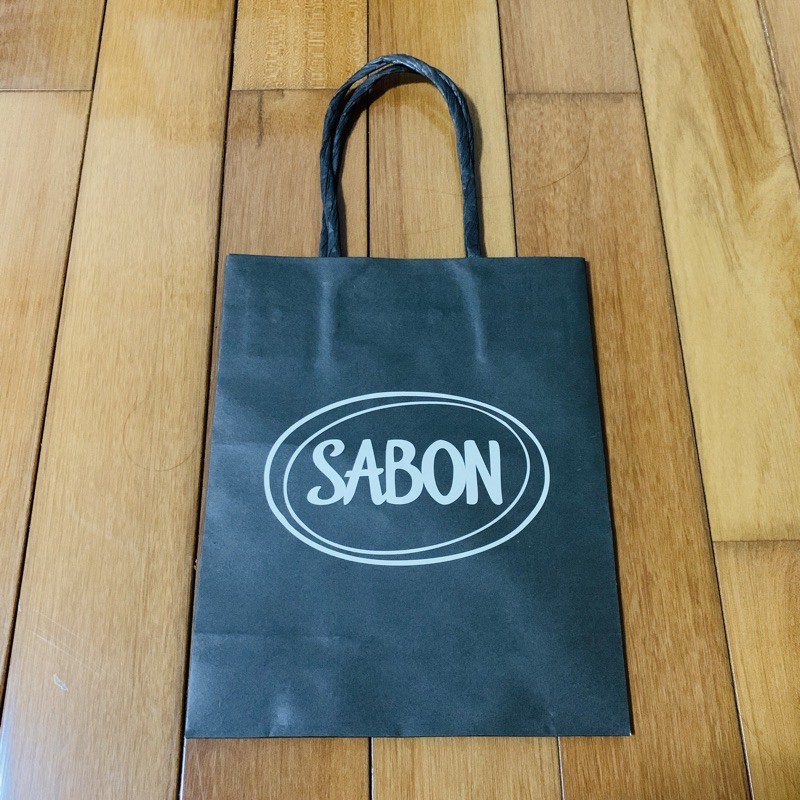 Sabon全新專櫃紙袋