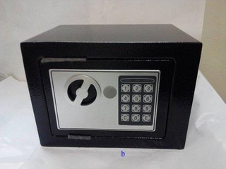 17cm保險箱-收納櫃/保險櫃/密碼鎖/金庫/保險箱