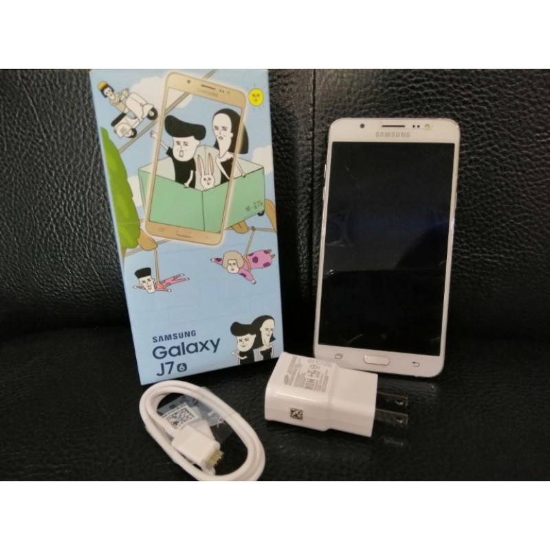 SAMSUNG J7 16GB白色 二手機