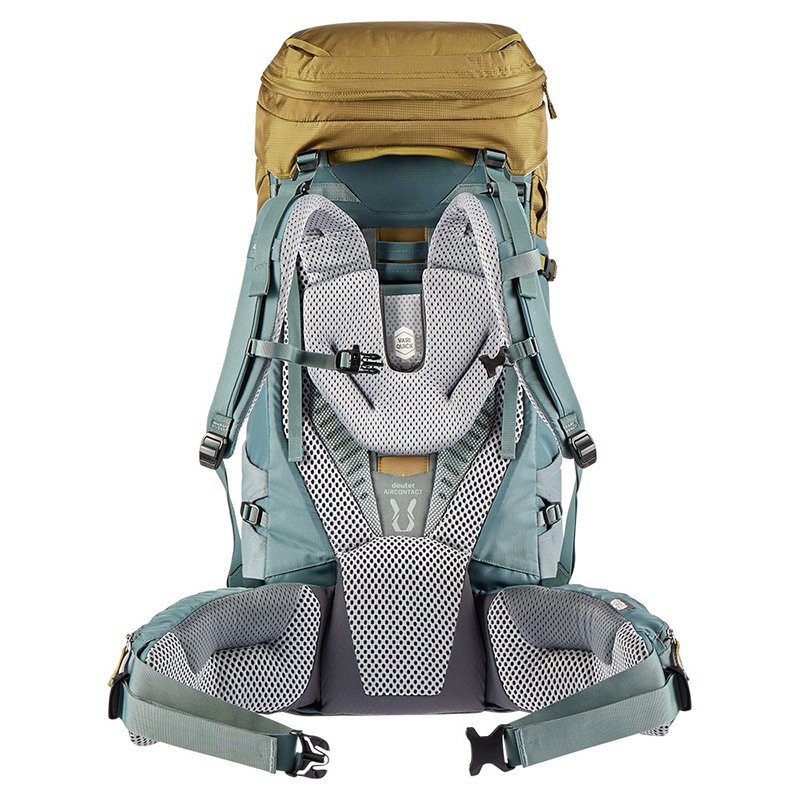 丹大戶外【Deuter】德國 拔熱式透氣登山背包 55+10L 3320321 藍色｜健行包｜登山包｜透氣登山包