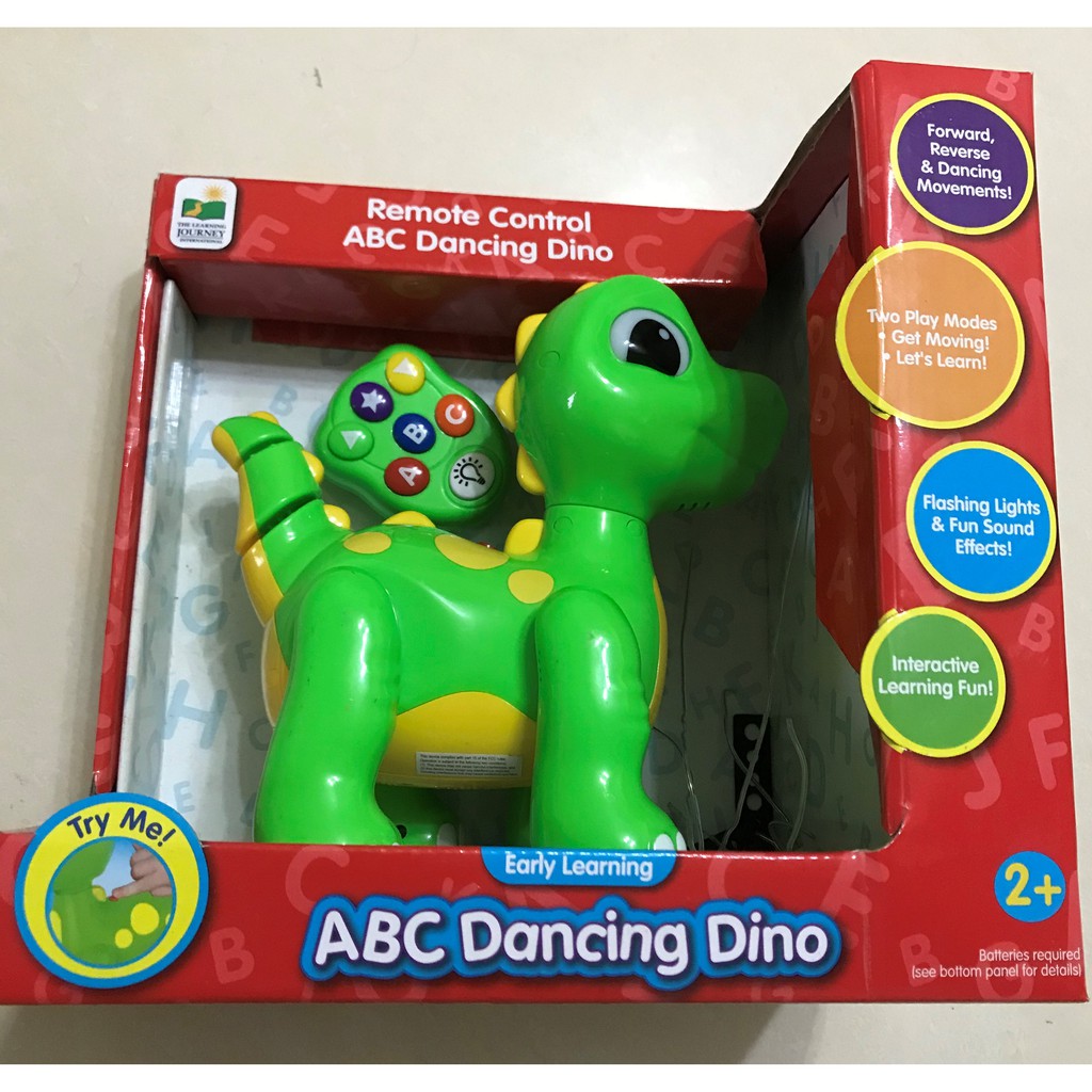 二手 The Learning Journey 遙控 玩具恐龍英文 ABC Dancing Dino 好市多 跳舞的恐龍