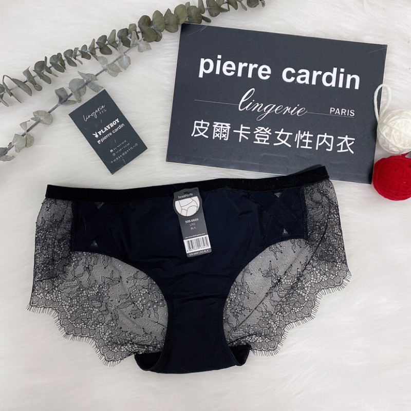 （公司貨）Pierre Cardin皮爾卡登蕾絲性感女性三角內褲