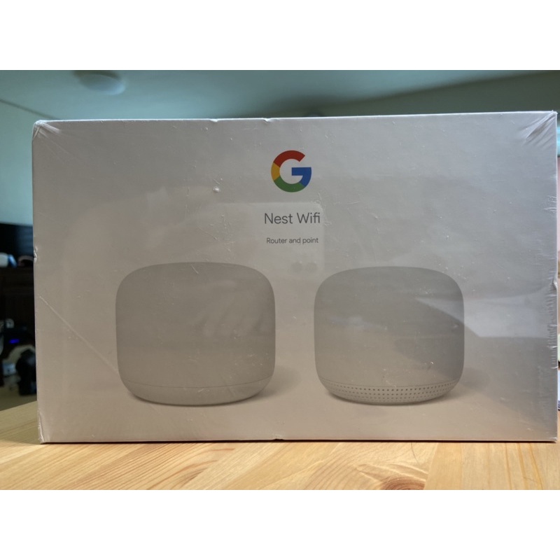 Google Nest Wifi, Mesh Router + Point (2pack) 蝦皮購物