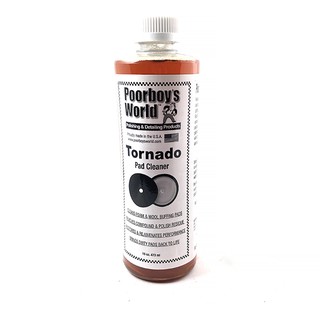 美國 Poorboy's World Tornado Pad Cleaner 16oz. 窮小子龍捲風拋光/上蠟綿清潔劑