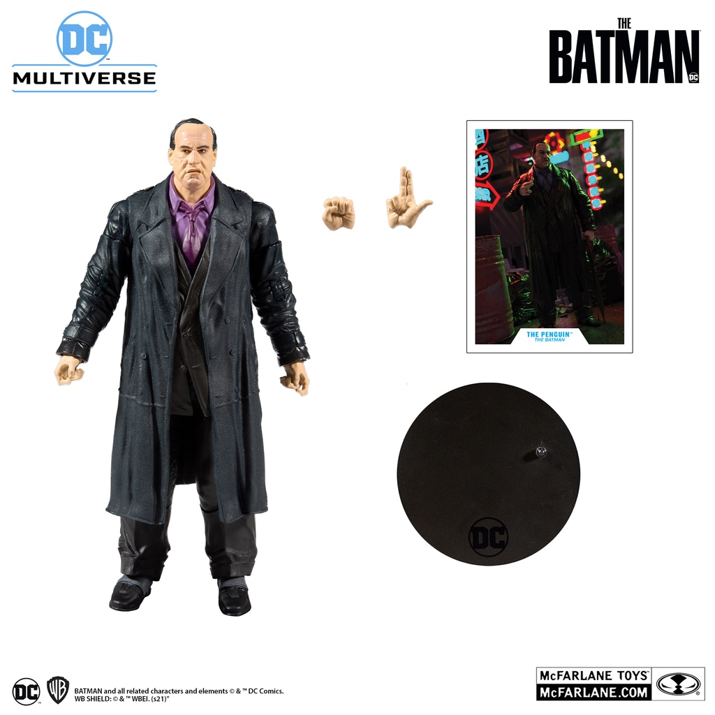 預購｜McFarlane 麥法蘭 The Batman 蝙蝠俠 2022 Penguin 企鵝人 奧斯華·科波特