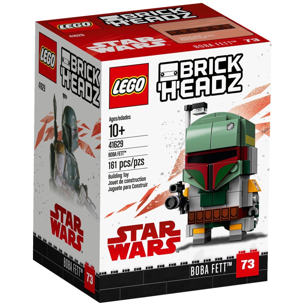 ［想樂］全新 樂高 Lego 41629 Brickheadz 星戰 波巴菲特 Boba Fett