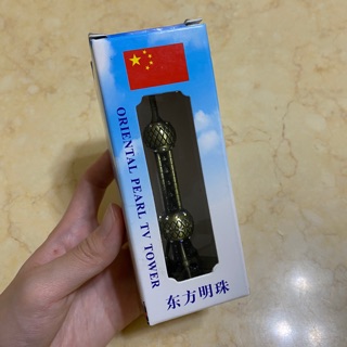 上海 東方明珠塔 金屬模型
