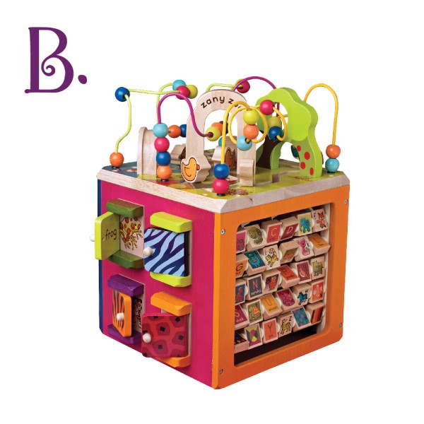 【寶大人玩具出租】美國 B.Toys－小丑動物園