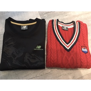 New Balance 大童運動厚T&針織長袖上衣