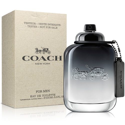 Coach 時尚經典男性淡香水-Tester(100ml) 【ZZshopping購物網】