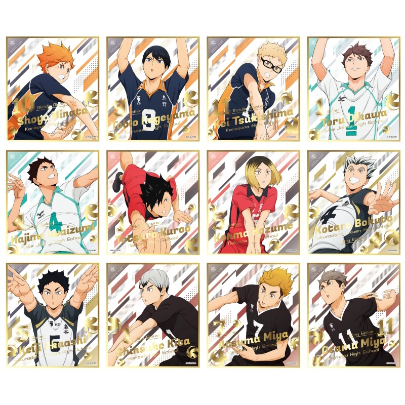 琰琰東京代購 預購排球少年色紙to The Top 及川徹宮侑宮治影山北信介孤爪研磨黑尾木兔赤葦 蝦皮購物