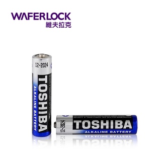 【WAFERLOCK 維夫拉克】TOSHIBA東芝 LR03GR 4號鹼性電池AAA (2顆/包)日本製電池/電子鎖電池