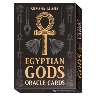 埃及眾神指引卡 贈中譯 Egyptian Gods Oracle Cards｜36張