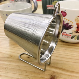 🎁現貨 日本18-8不鏽鋼 超細孔濾杯 超人氣可立放 可濾細茶渣 馬克杯專用 濾茶器 濾茶杯 細/超細