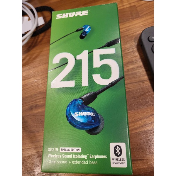 SHURE SE215 藍芽耳機