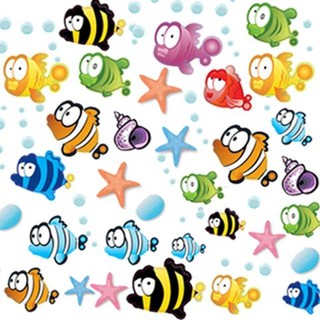 櫻花壁紙卡通海洋魚壁紙夏日童房幼兒園衛生間裝飾貼畫海洋館布置海豚墻貼 蝦皮購物