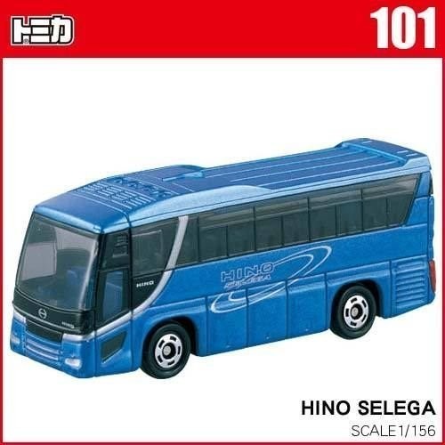 【HAHA小站】TM 101A 738381 麗嬰 正版 TOMICA 多美小汽車 HINO 日野 遊覽車 巴士 禮物