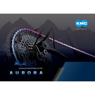 KMC 極光鏈條 Aurora Chain X系列 變色龍鍊條 10速 11速 12速 極光鏈條 順暢 耐磨 附快扣