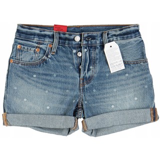 Levis 女款 501CT 排扣牛仔短褲 復古水洗 19782-0007🔥