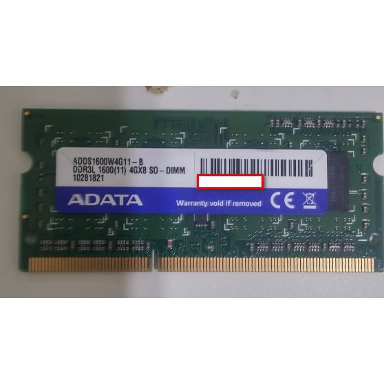 威剛 4GB DDR3 1600  筆電 電腦記憶體 終身保固