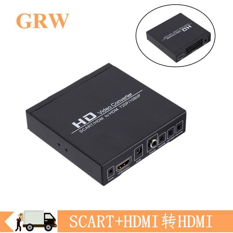 Scart 轉 HDMI 音頻 SCART TO HDMI