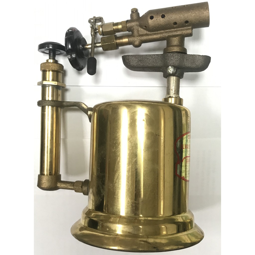 日本製 COBRA 全新 早期噴燈 煤油噴燈 銅製噴燈 火雞 古董 REX Industries 汽油噴燈 瓦斯噴燈