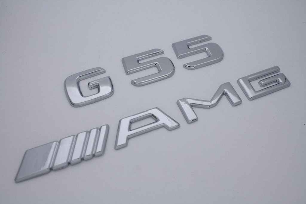 Benz 賓士 奔馳 G Class G55 ///// AMG 後車箱蓋 字體 字標