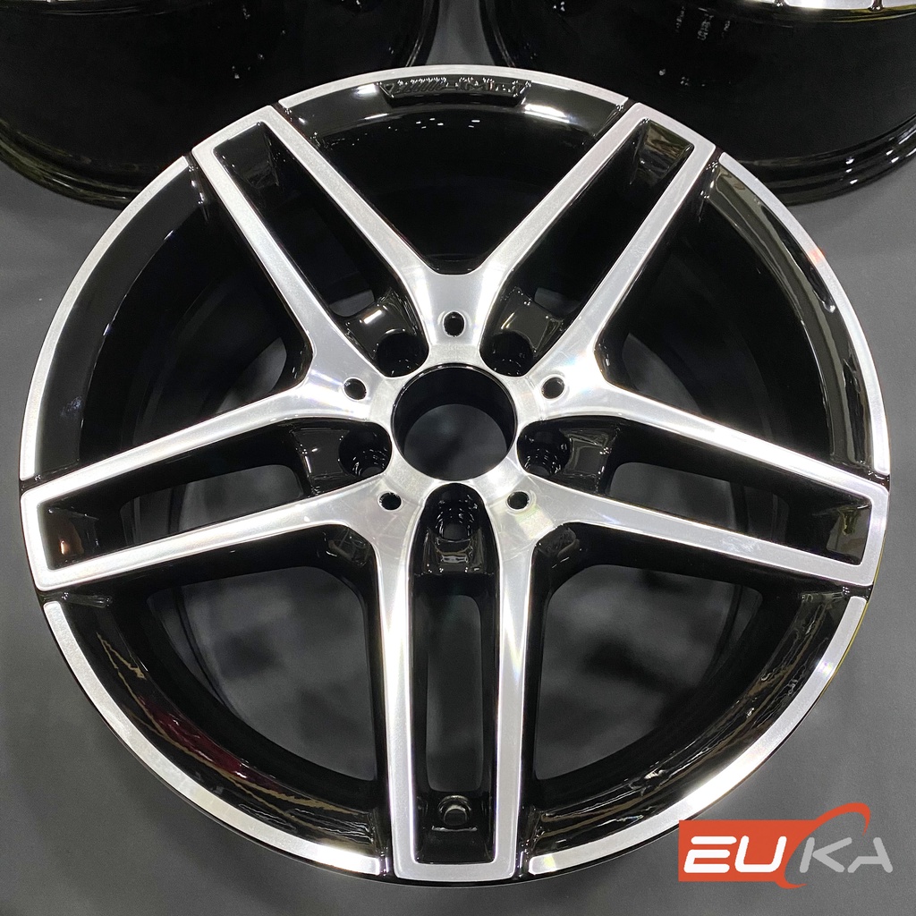 『EUKA優加車業』 賓士 BEZN AMG E系列 夜色版 18吋鋁圈 前後配 無前後配『漆面保固一年』