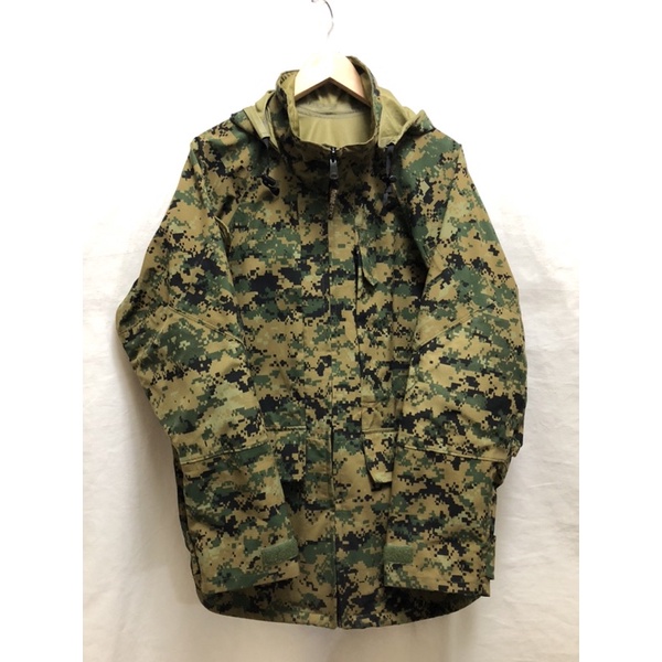 D87🇺🇸美軍公發USMC海軍陸戰隊 叢林數位迷彩 Gore-tex  防風  防水 外套 尺寸 M-R 美軍流出品