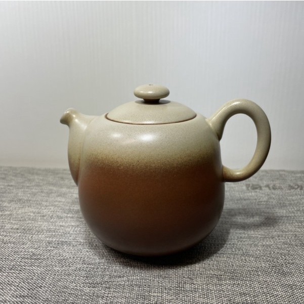 陶作坊│大滿足壺(紅黃) 400cc /大容量茶壼/陶製/ 超值商品
