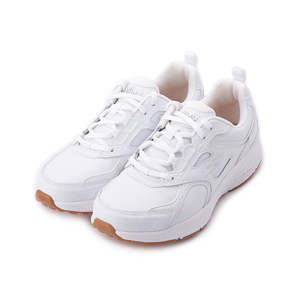 SKECHERS 慢跑系列 GORUN CONSISTENT 綁帶運動鞋 白 128274WHT 女鞋