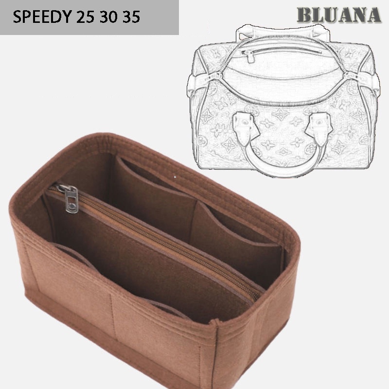 Bluana SPEEDY 25 30 35 配件插入毛氈收納袋收納袋手提袋內襯內袋 220