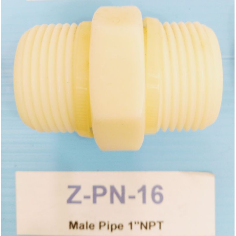 台灣製造 塑膠立布接頭1吋牙1"NPT