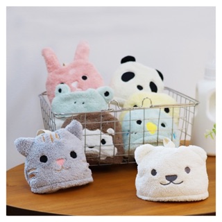 🉐️出清品🉐️ 日本 Animal Towel 超吸水 動物 造型 擦手巾 毛巾 兔子 熊貓 熊熊 青蛙 刺蝟