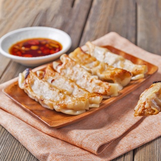【上野物產】高麗菜開口鍋貼(600g)、素食熟鍋貼750g 港點/港式點心/早餐