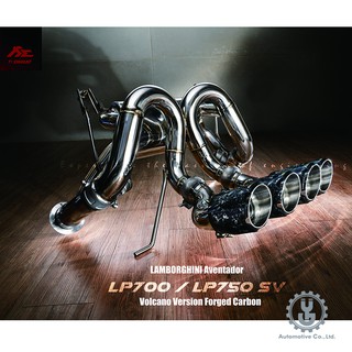 FI 高流量頭段 當派 排氣管 Lamborghini Aventador LP700/LP750 SV底盤【YG】