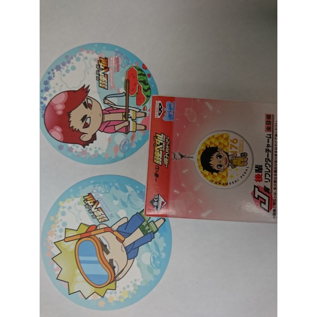 出清 飆速宅男總北安麗美特安利cafe限定小野田坂道箱根福富壽一吉本進杯墊吊飾 蝦皮購物