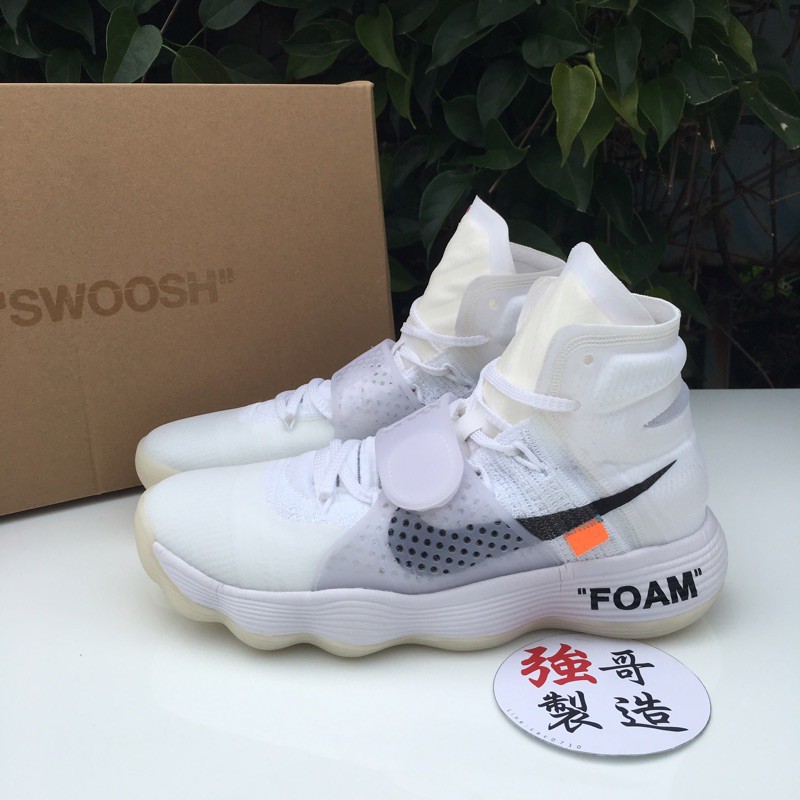 hyperdunk foam off white