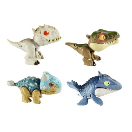 [TC玩具] MATTEL 侏羅紀世界 Q版恐龍系列 恐龍 變種 滄龍  一套4款販售 原價1196 特價