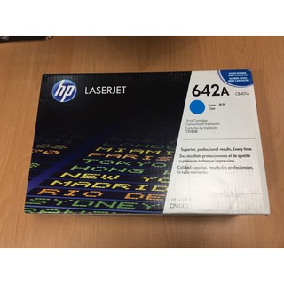 HP LASERJET 碳粉642A藍色 原廠碳粉(CB401A)免運