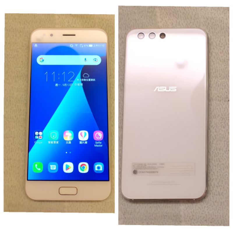 華碩 Asus ZenFone 4 5.5吋 4G/64G ZE554KL Z01KD 4G LTE 智慧型手機 白色